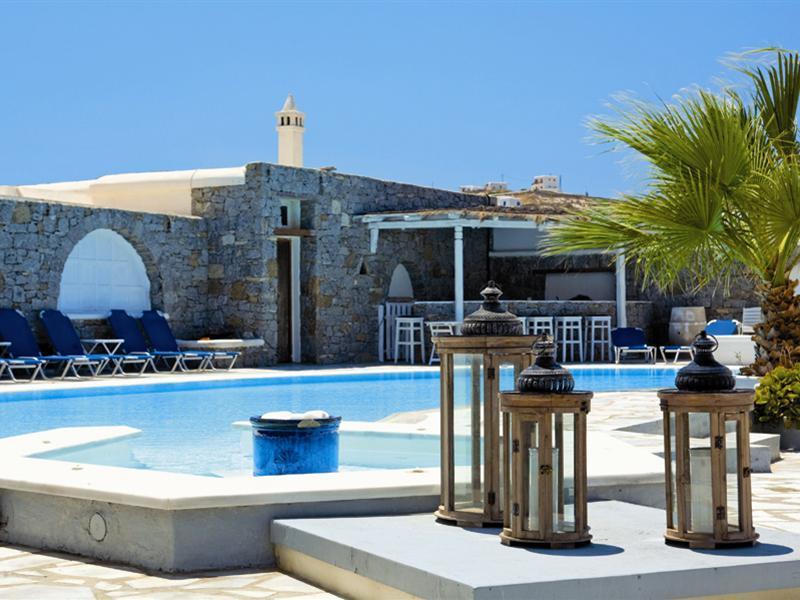 Vanilla Hotel Ornos  Bagian luar foto